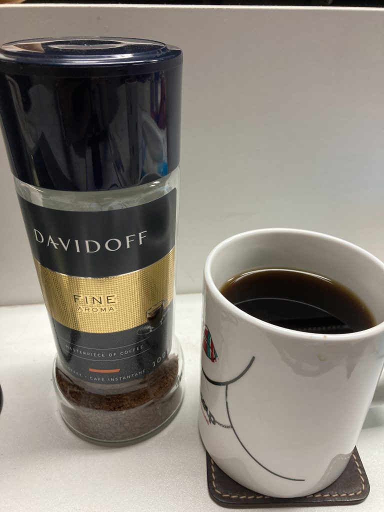 オフィスで飲むDAVID OFFコーヒー