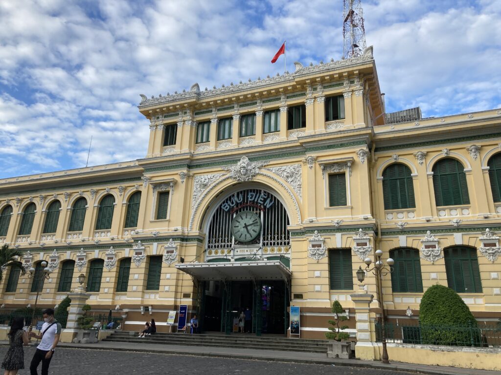 サイゴン中央郵便局（Bưu Điện Trung Tâm Thành Phố）
